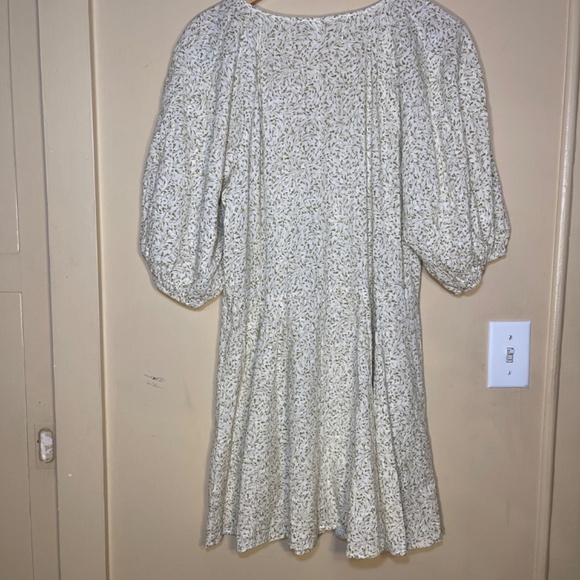 Free People Cream Floral Dress - Picture 6 of 12